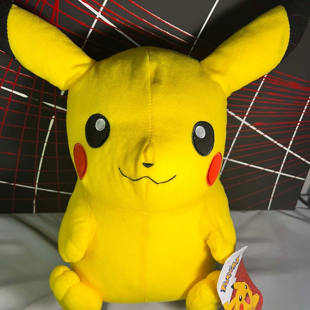 2021 Pokemon Pikachu Plush 12" Authentic‎ Toy Factory NWT